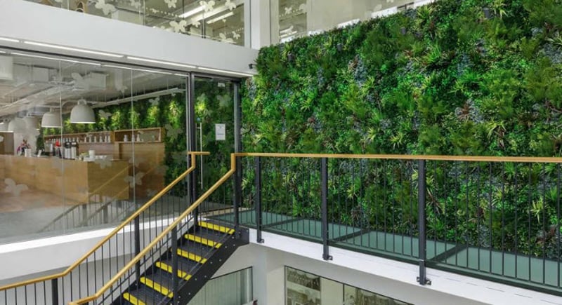 Large Artificial Green Wall preview 2